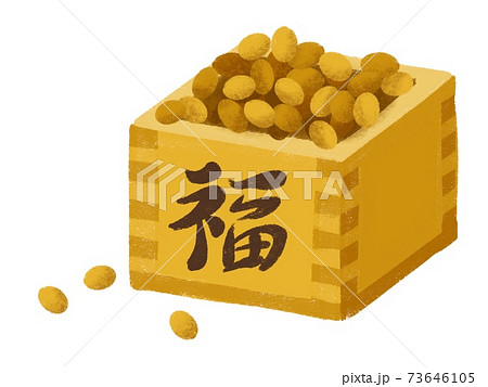 節分の豆 73646105