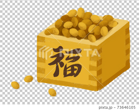 節分の豆 73646105