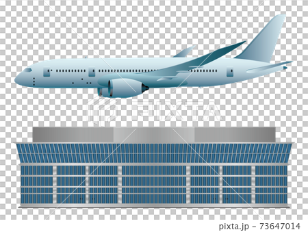 Airport and plane 73647014