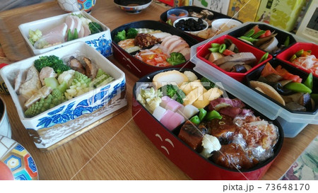 家庭のおせち料理 家庭のおせち料理 73648170
