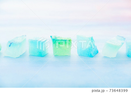 青い琥珀糖 73648399