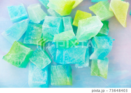青い琥珀糖 73648403
