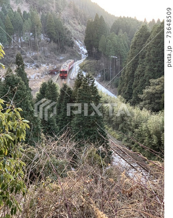 阿蘇古閑の滝　豊肥線 73648509