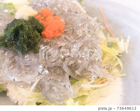 生しらす丼 73649613