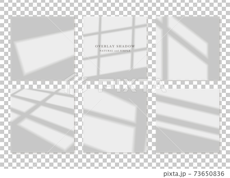 窓枠やフレームの影 73650836