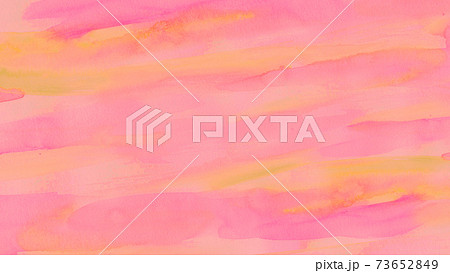 動画背景素材壁紙水彩模様質感のあるピンクのイラスト素材