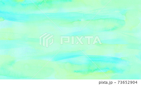 動画背景素材壁紙水彩模様エメラルドグリーンのイラスト素材