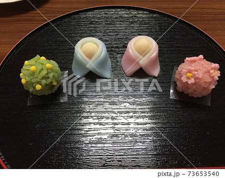 和菓子(ひな祭り) 和菓子(ひな祭り) 73653540
