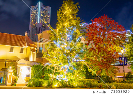 横浜みなとみらいの夜景 73653929