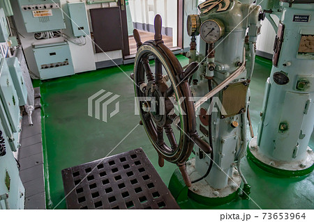 初代南極観測船宗谷ブリッジ(舵) 初代南極観測船宗谷ブリッジ(舵) 73653964
