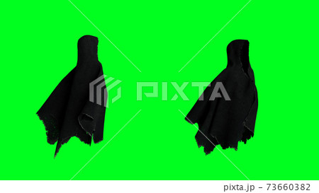 Scary fear ghost animation . 3d realistic render. 73660382