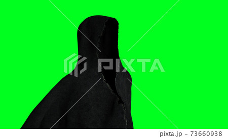 Scary fear ghost animation . 3d realistic render. 73660938