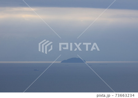 広島県福山市 鞆浦グリーンラインからの瀬戸内海 73663234