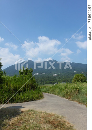 秋の田んぼと筑波山 秋の田んぼと筑波山 73664197