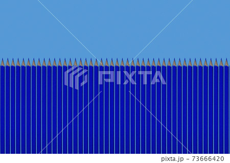 Pattern of dark blue pencils. 73666420