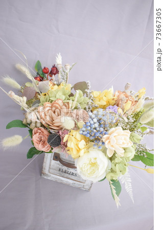 母の日のお花ミニブーケ 73667305