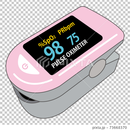 Pulse oximeter pink 73668370