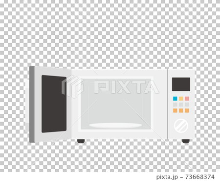 Vector illustration of microwave oven Home appliances 73668374