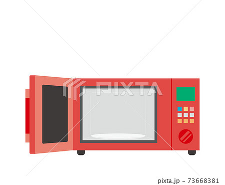 電子レンジのベクターイラスト 家電のイラスト素材