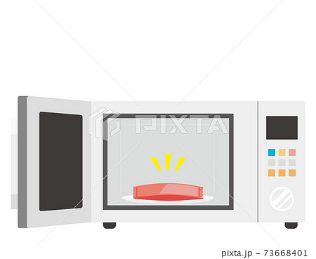 電子レンジのベクターイラスト 家電 電子レンジのベクターイラスト 家電 73668401