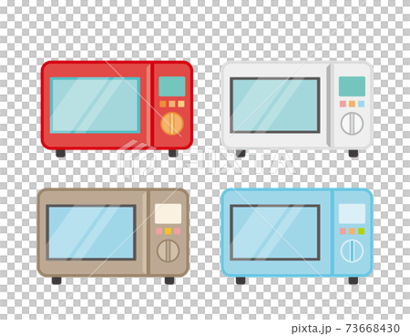 微波爐矢量插畫 微波爐矢量插畫 73668430