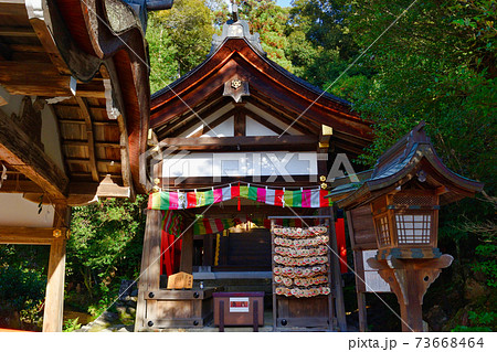 京都 上賀茂神社の片岡社 73668464