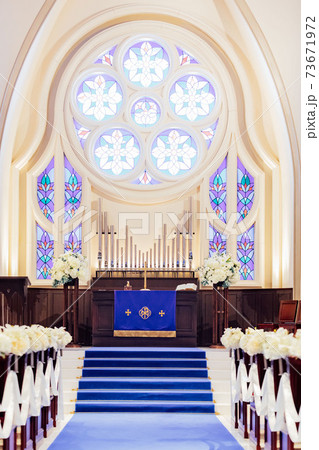 結婚式 チャペルの写真素材 [73671972] - PIXTA