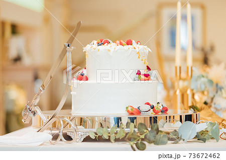 結婚式 ウェディングケーキ 結婚式 ウェディングケーキ 73672462