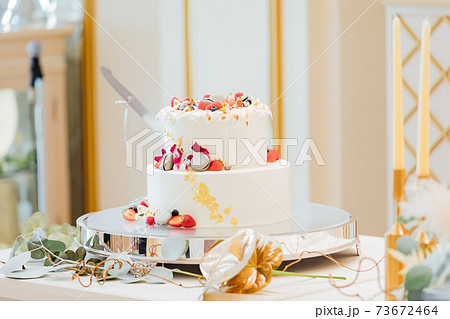 結婚式 ウェディングケーキの写真素材 結婚式 ウェディングケーキの写真素材