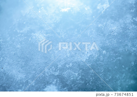 Macro background of fresh snowflake texture Macro background of fresh snowflake texture 73674851