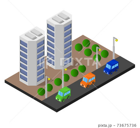 isometric skyscraper isometric skyscraper 73675736