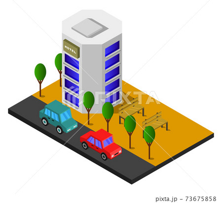 isometric hotel isometric hotel 73675858