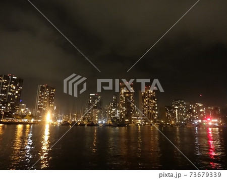 ハワイ夜景 73679339