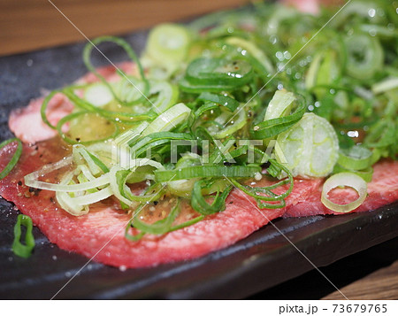黒毛和牛焼肉A5(ネギ塩牛タン) 黒毛和牛焼肉A5(ネギ塩牛タン) 73679765