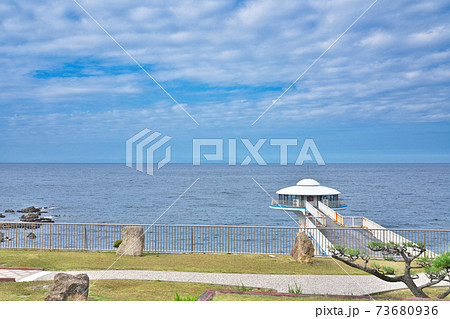 白浜海中展望塔 和歌山県西牟婁郡白浜町の写真素材