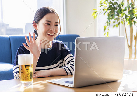オンライン飲み会 オンライン飲み会 73682472