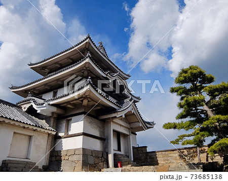 日本百名城の一つ  高松城　別名「玉藻城」 73685138