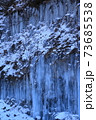 御嶽山の清水からできる白川氷柱群 73685538
