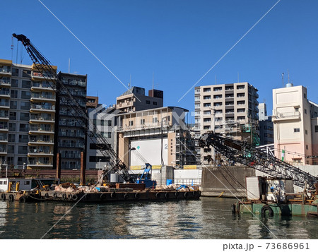 亀島川水門 耐震補強工事 亀島川水門 耐震補強工事 73686961