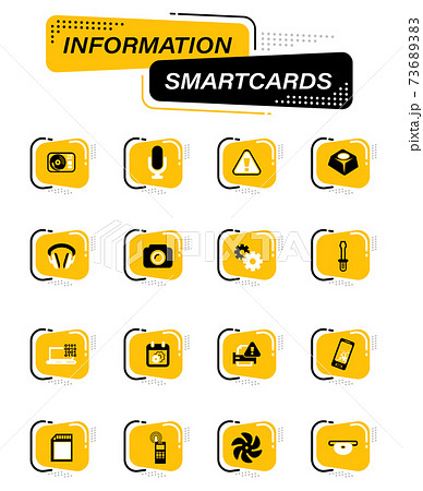 Electronic repair icons set 73689383