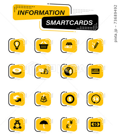 E-commers icons set 73689492