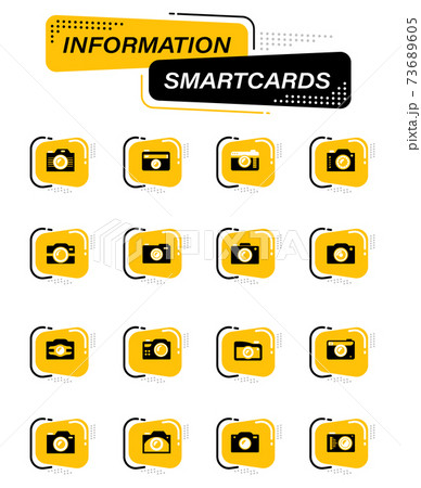 photo camera icon set photo camera icon set 73689605