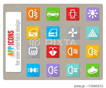Car interface sign 73690331