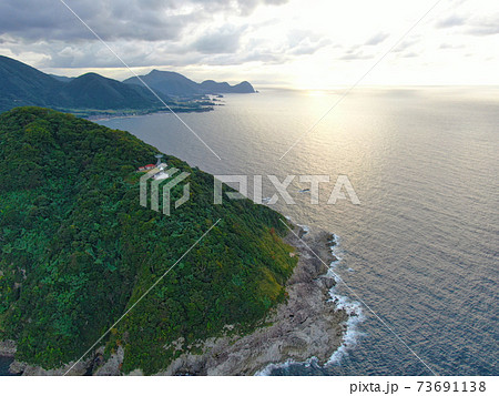 京都府 丹後半島 最北端「経ヶ岬」 73691138