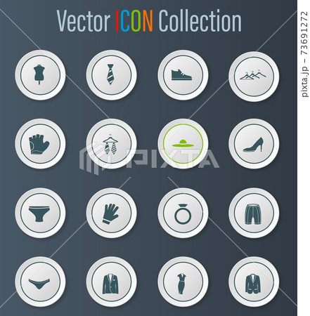 Clothes Icon Set 73691272