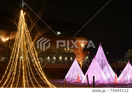 ≪京都　亀岡駅北口　イルミネーション≫　京都府亀岡市 73694112