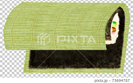 太巻寿司_巻き方_4 73694787