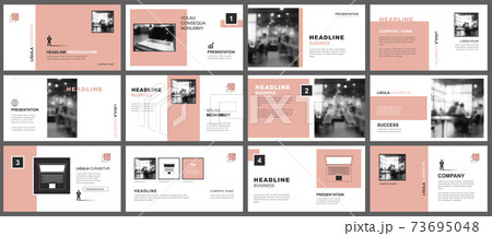 Presentation and slide layout template. Design old rose pastel background. Use for business annual report, flyer, marketing, leaflet, advertising, brochure, modern style. Presentation and slide layout template. Design old rose pastel background. Use for business annual report, flyer, marketing, leaflet, advertising, brochure, modern style. 73695048