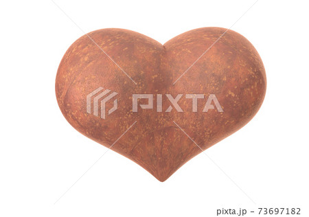 Valentines heart 3D illustartion 73697182