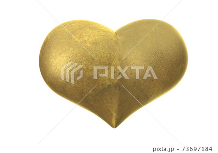 Valentines heart 3D illustartion 73697184